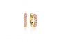 Sif Jakobs Ellera Piccolo Earrings, gold with pink zirconia SJ-E1066-PK(YG)
