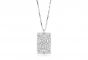 Sif Jakobs Necklace Antella Grande with white zirconia Silver