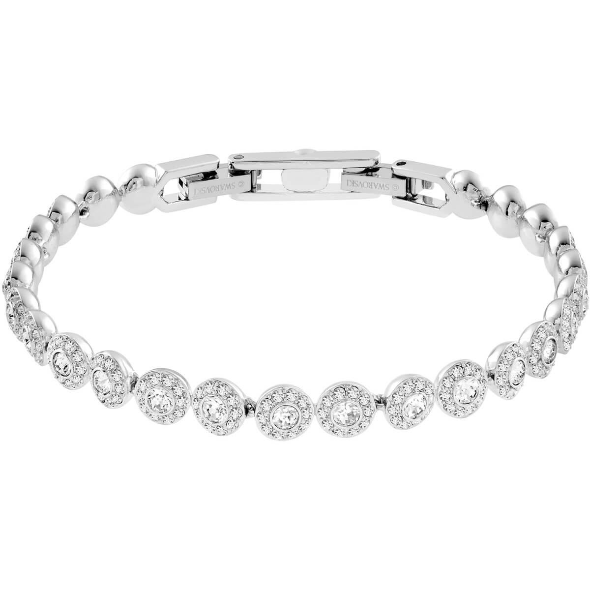 Swarovski Angelic Bracelet, White, Rhodium Plating 5071173