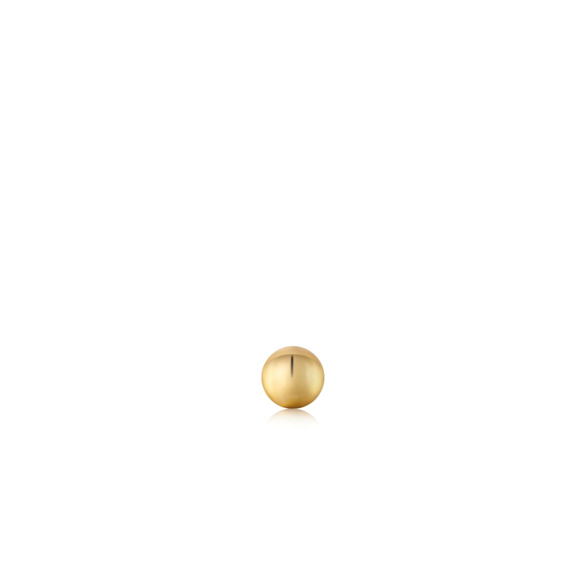 Ania Haie Mini Sphere Barbell Single Earring - Gold  - E035-01G