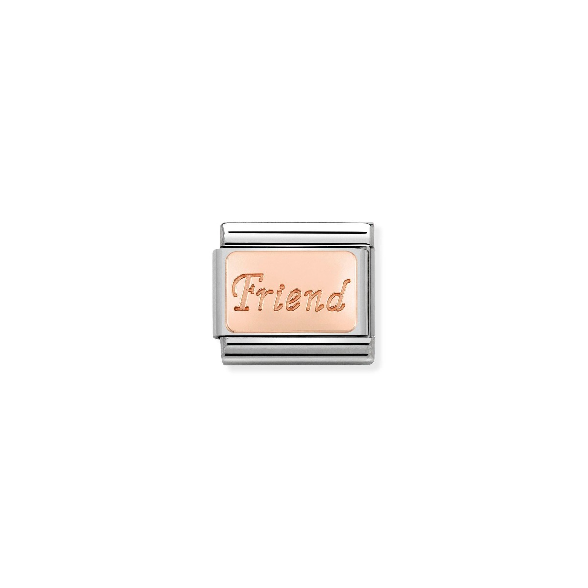 Nomination Rose Gold Classic Friend Charm - 430108/14