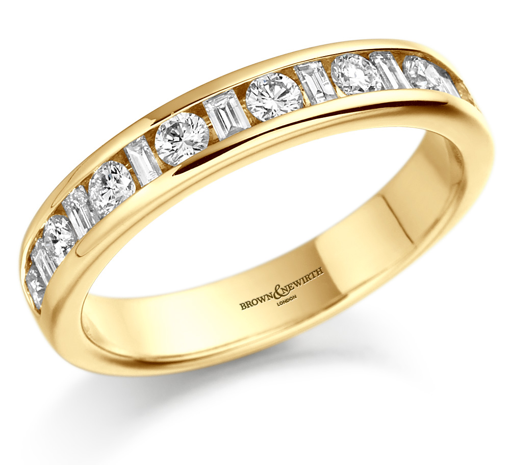 Brown & Newirth 'Magic' Half Eternity Ring