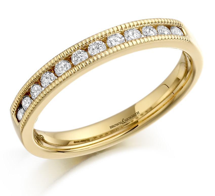 Brown & Newirth 'Everlasting' Half Eternity Ring