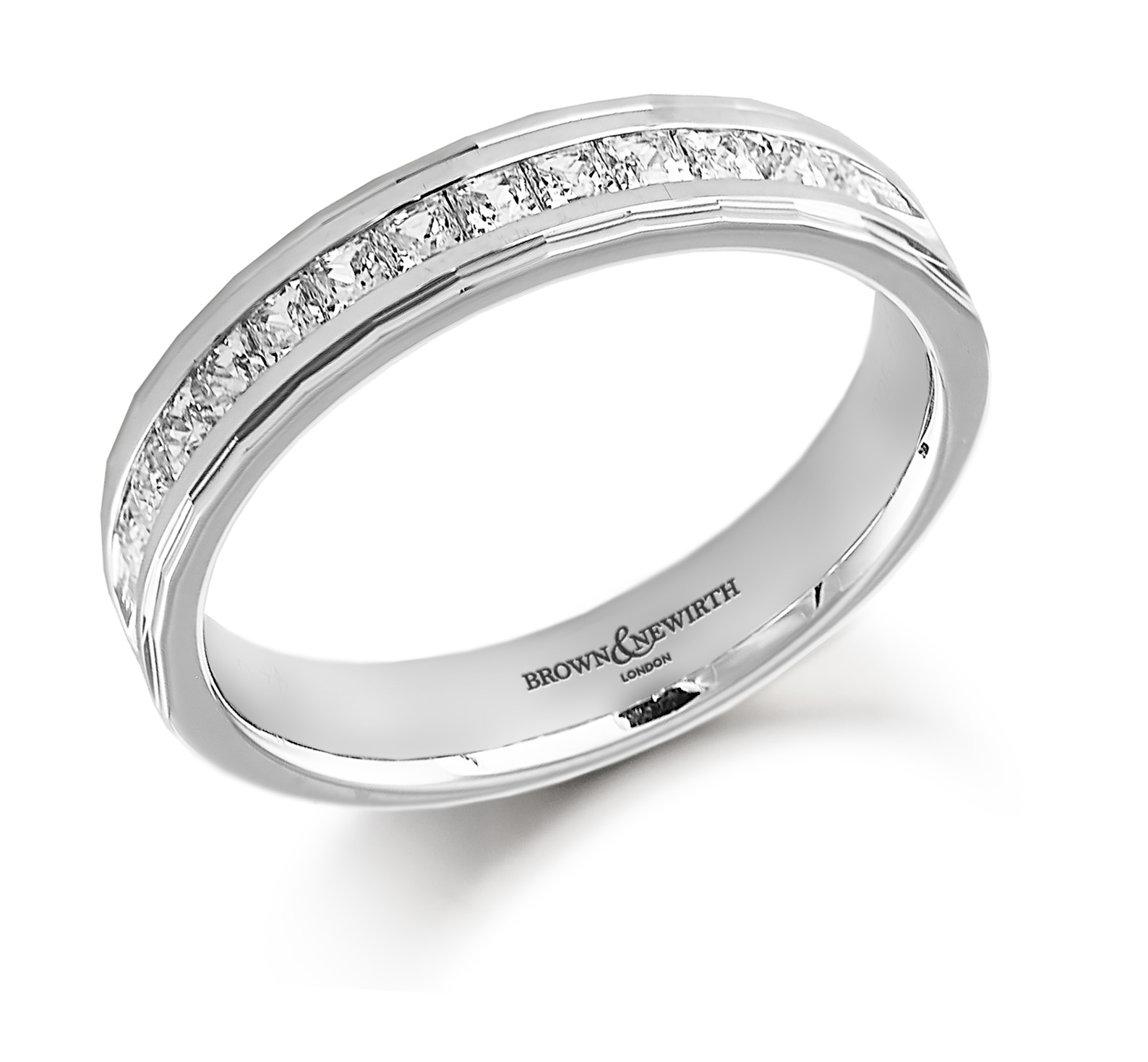 Brown & Newirth 'Devine' Half Eternity Ring