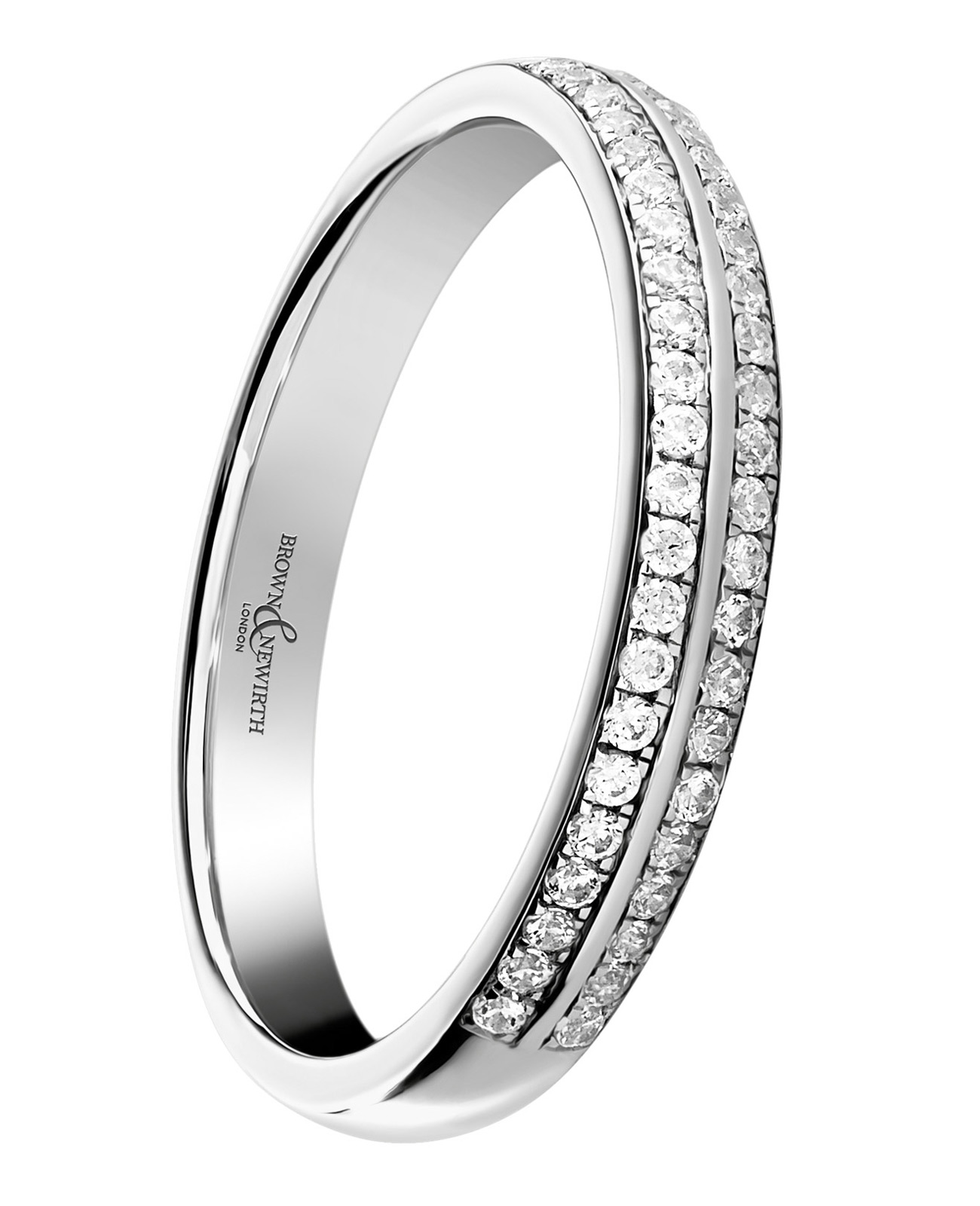 Brown & Newirth 'Spirit' Half Eternity Ring