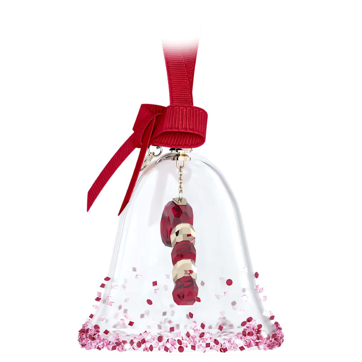 Swarovski Crystal Holiday Cheers Dulcis Bell Ornament - Red - 5688313