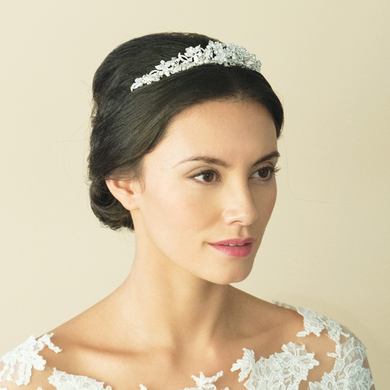 Ivory & Co Hyacinth Pearl Tiara