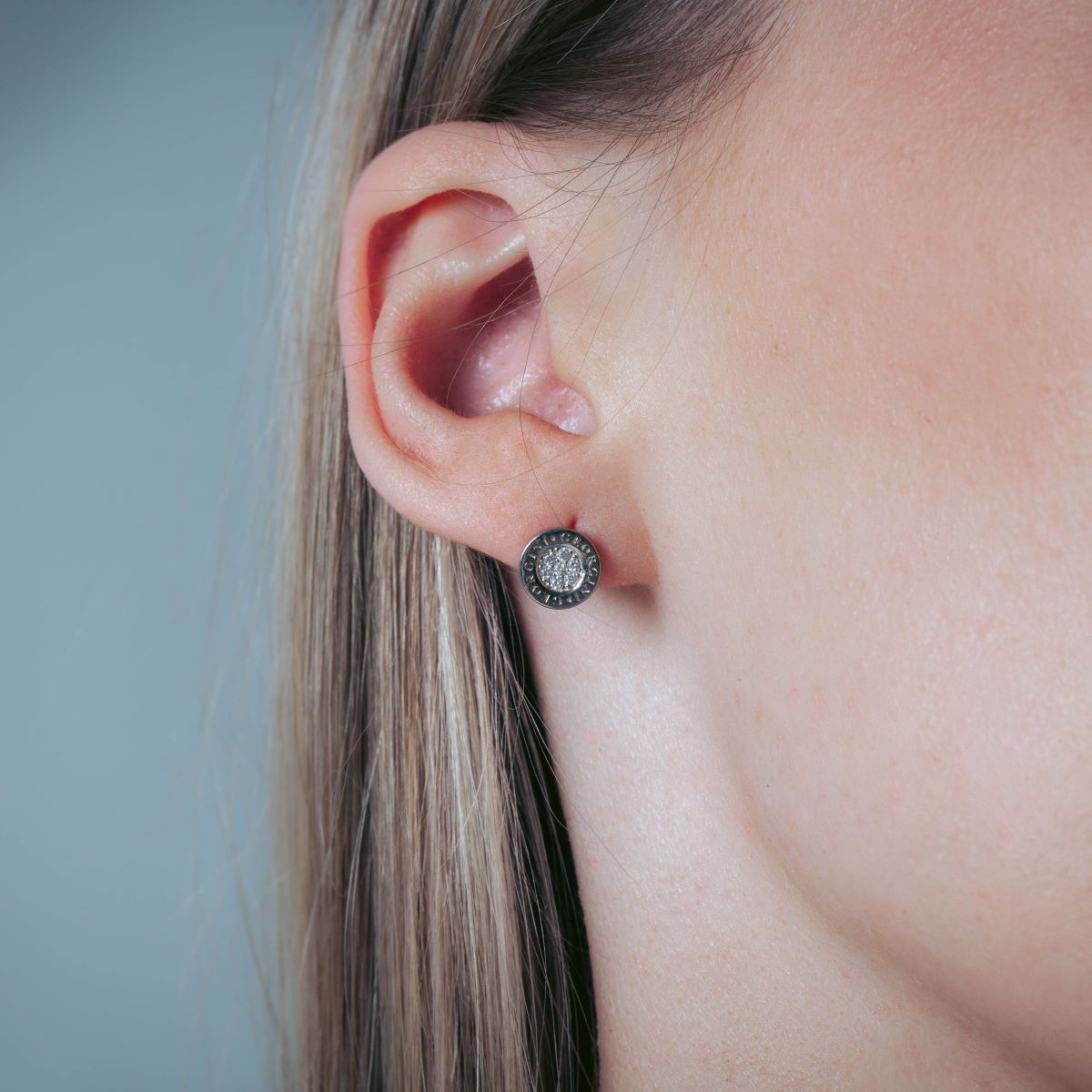 Georgini Reflection Signature Stud Earrings - Silver - IE1049W