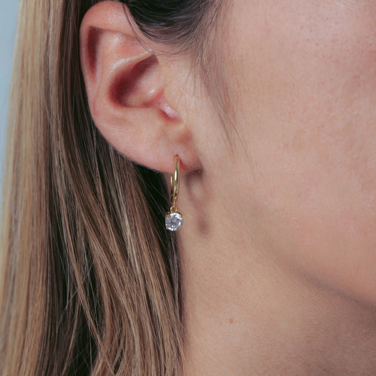 Georgini Bria Hoop Earrings - Gold - IE934G