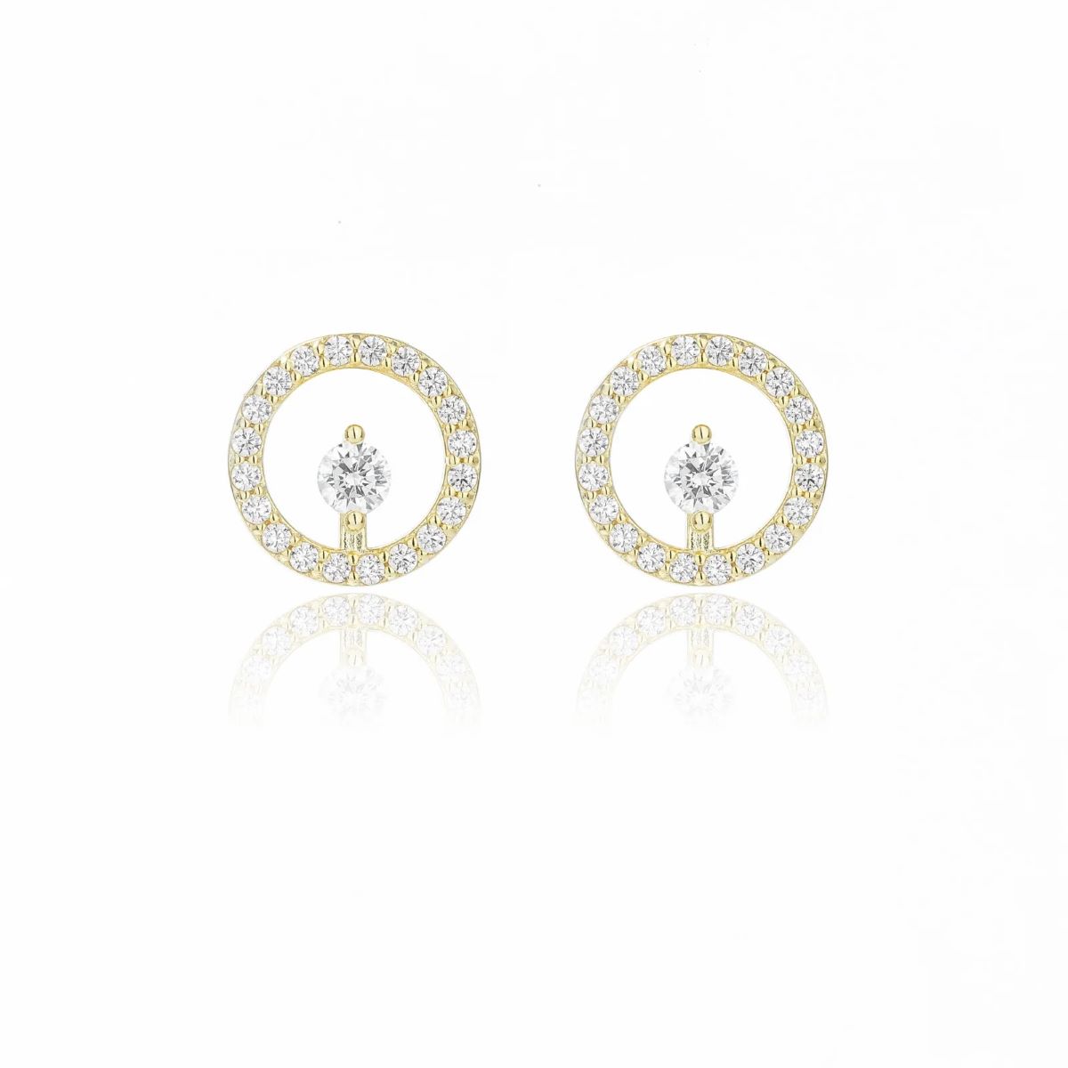 Georgini Goddess Cora Earrings - Gold - IE1116G