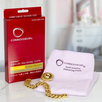 Connoisseurs Ultrasoft Gold and Platinum Jewellery Polishing Cloth