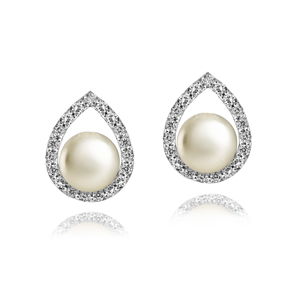 Jersey Pearl Amberley Cradle Earrings 1834581