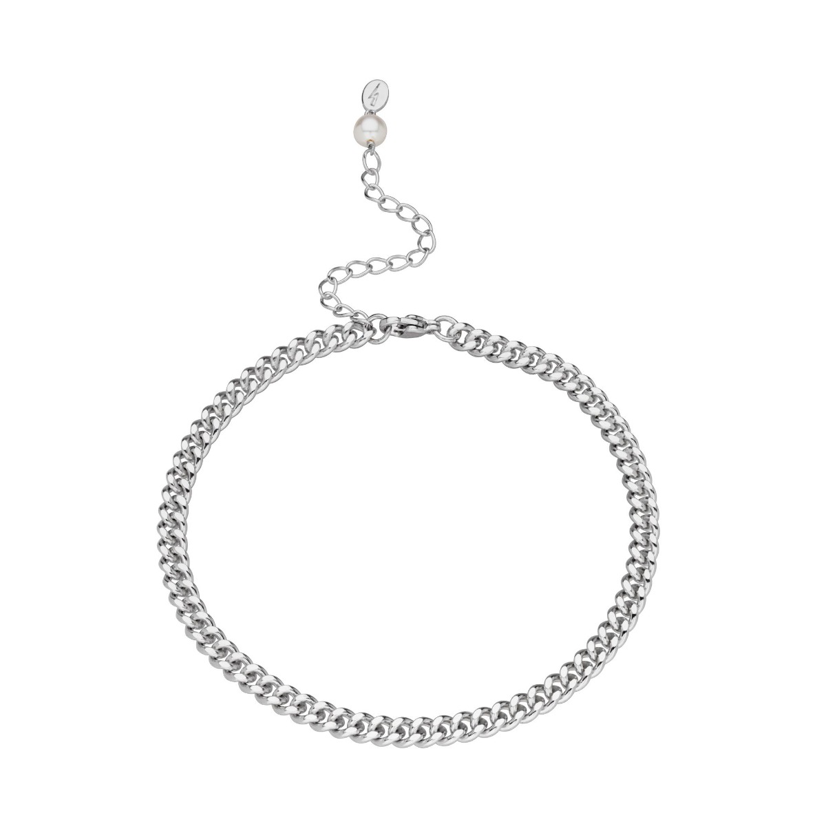 Scream Pretty Hannah Martin Curb Chain Anklet - Silver SPS-347