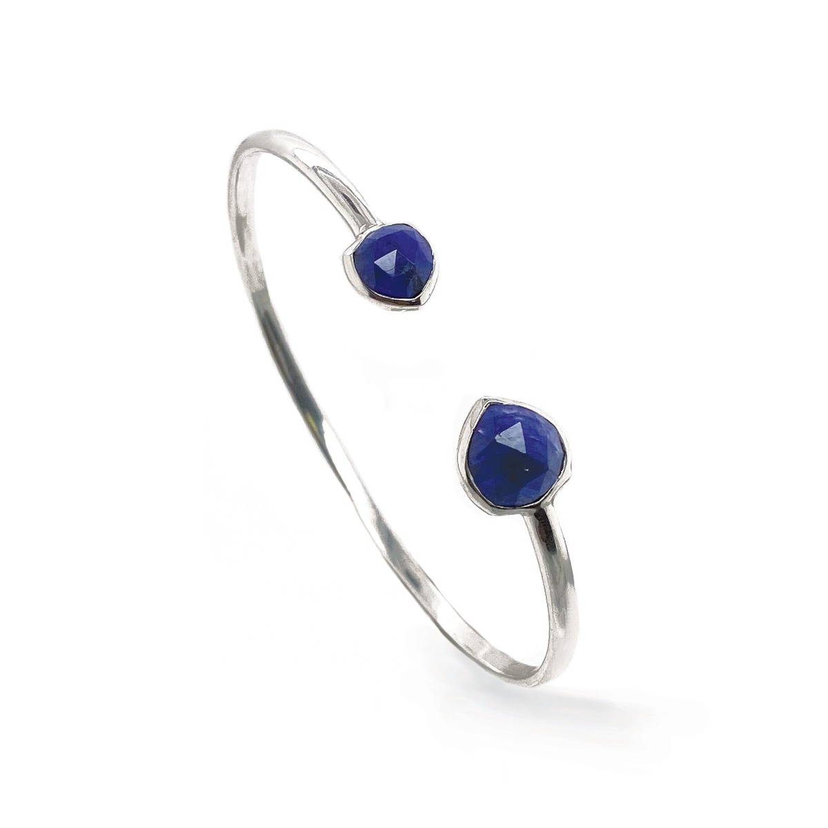 Sarah Alexander Midnight Kiss Cloudy Blue Kyanite Bangle