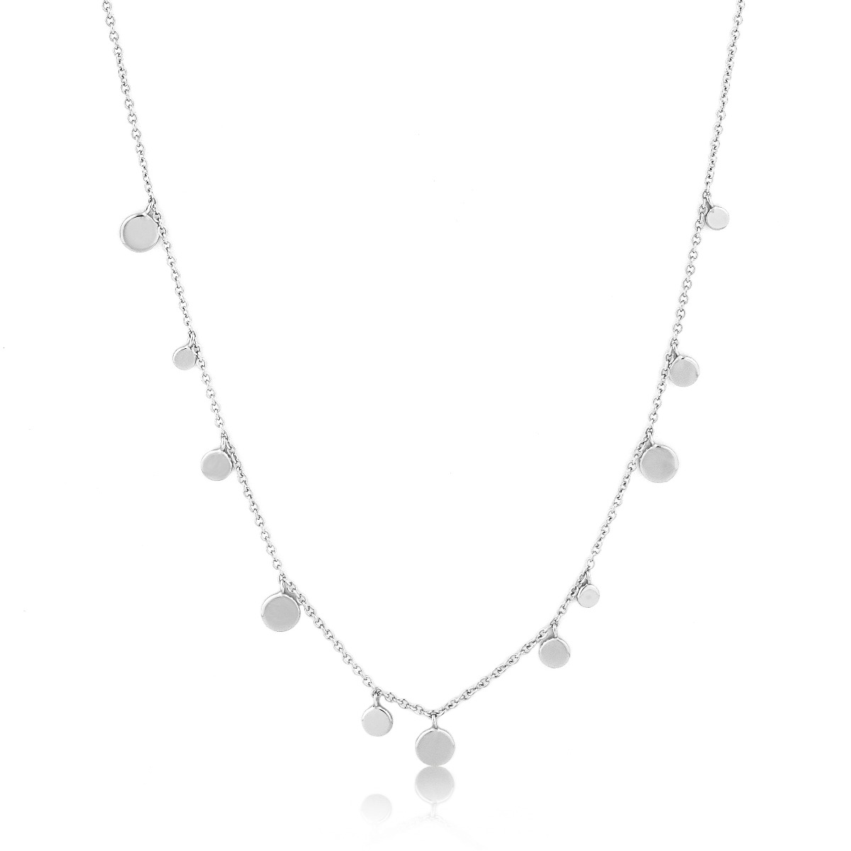 Ania Haie Geometry Mixed Discs Necklace