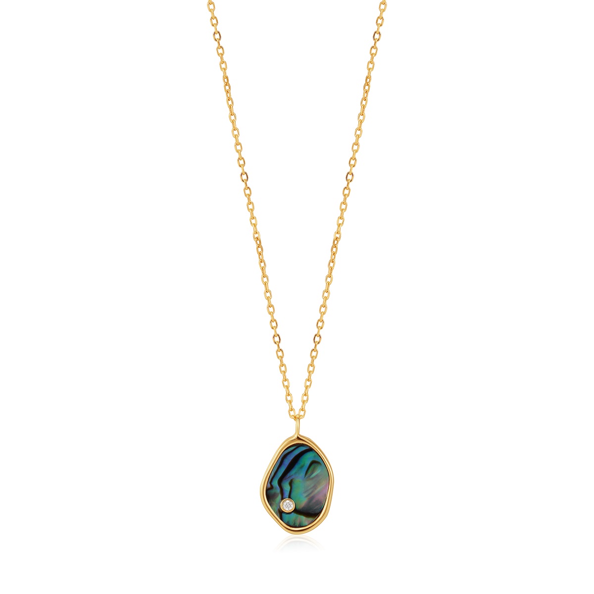 Ania Haie Tidal Abalone Necklace