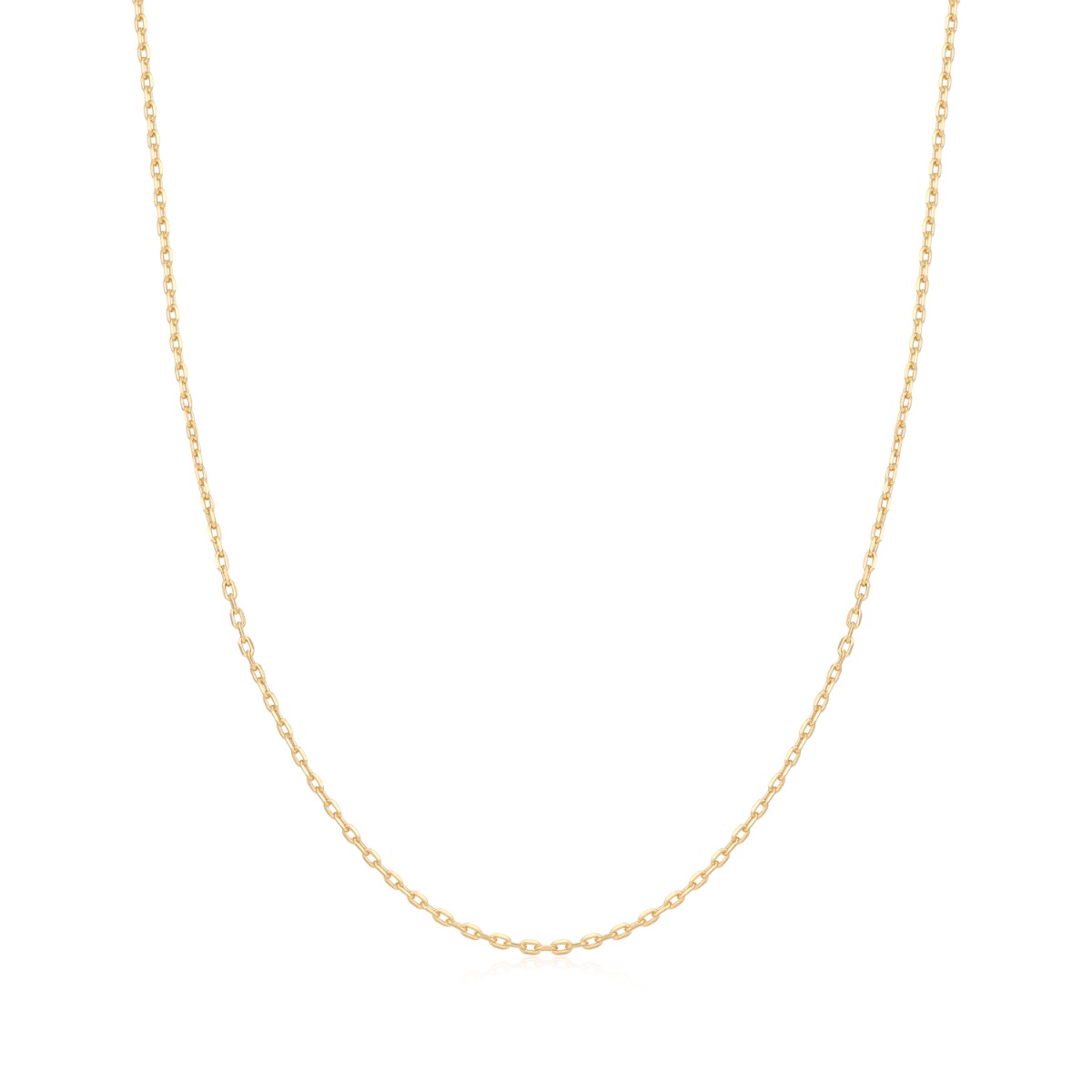 Ania Haie Gold Mini Link Charm Chain Necklace - N048-01G