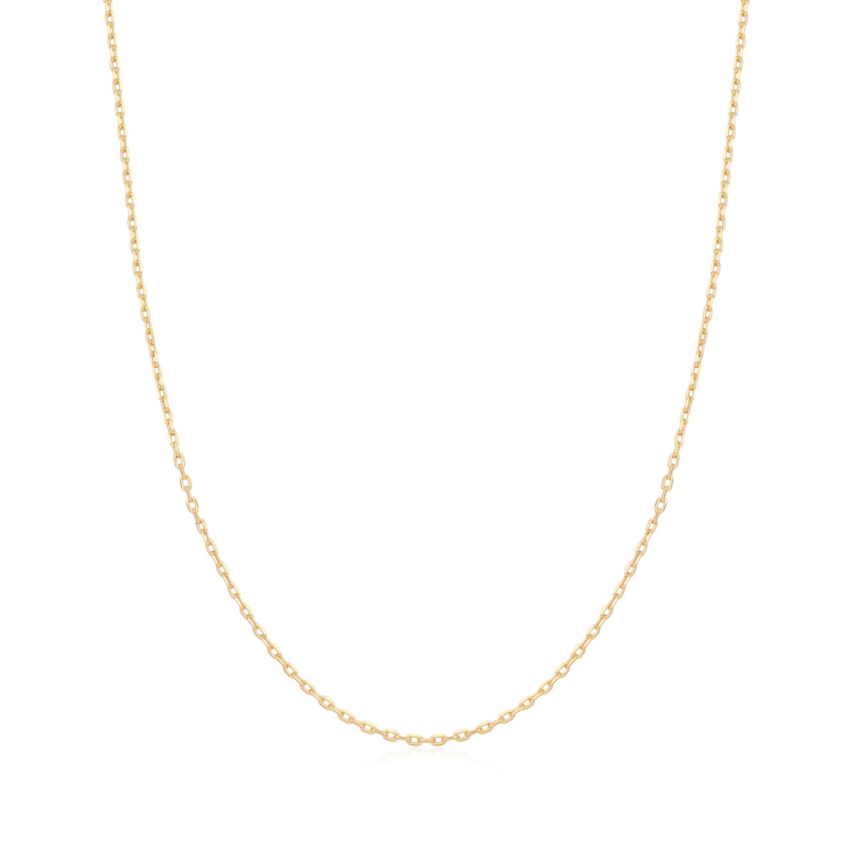 Ania Haie Gold Mini Link Charm Chain Necklace - N048-01G