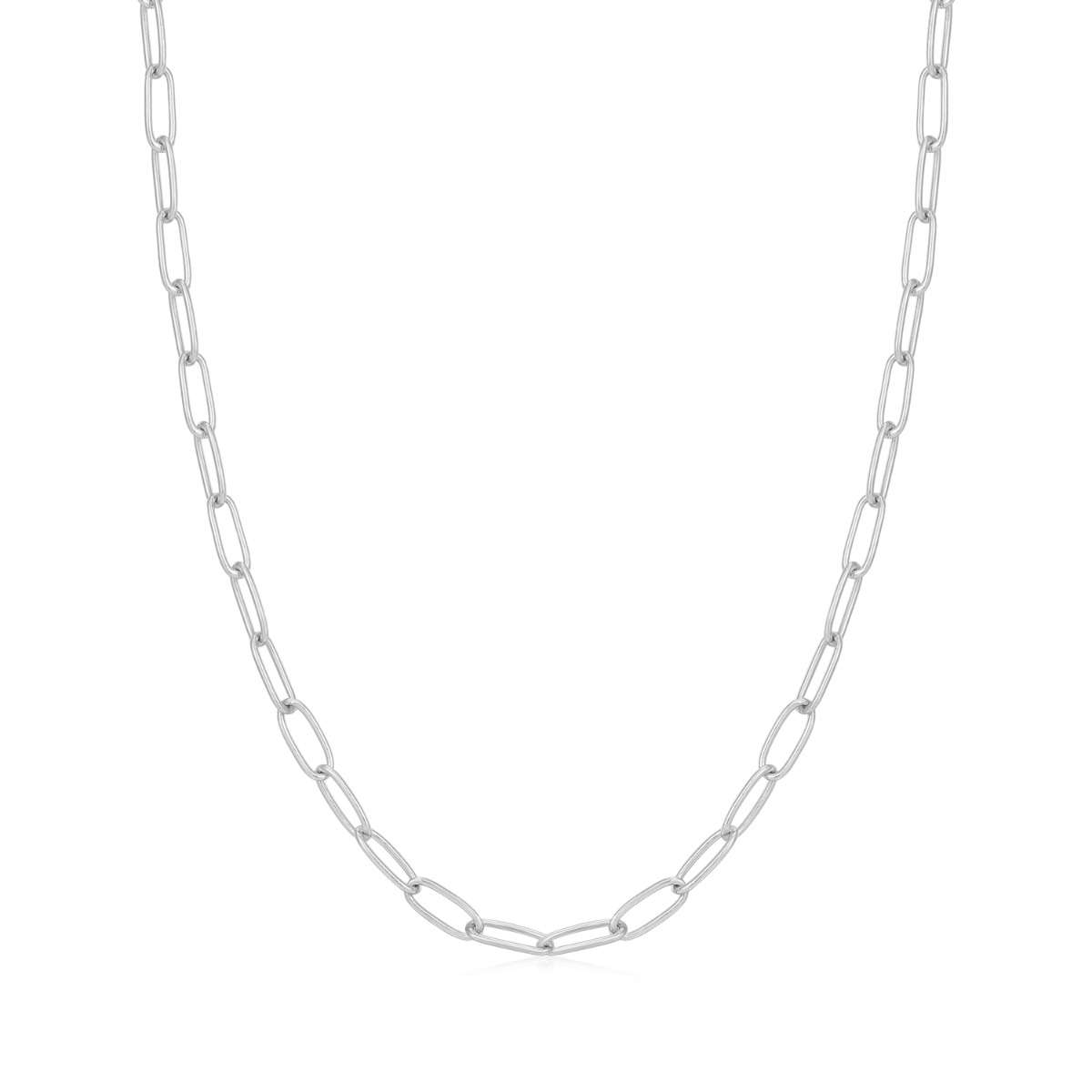 Ania Haie Silver Link Charm Chain Necklace - N048-02H