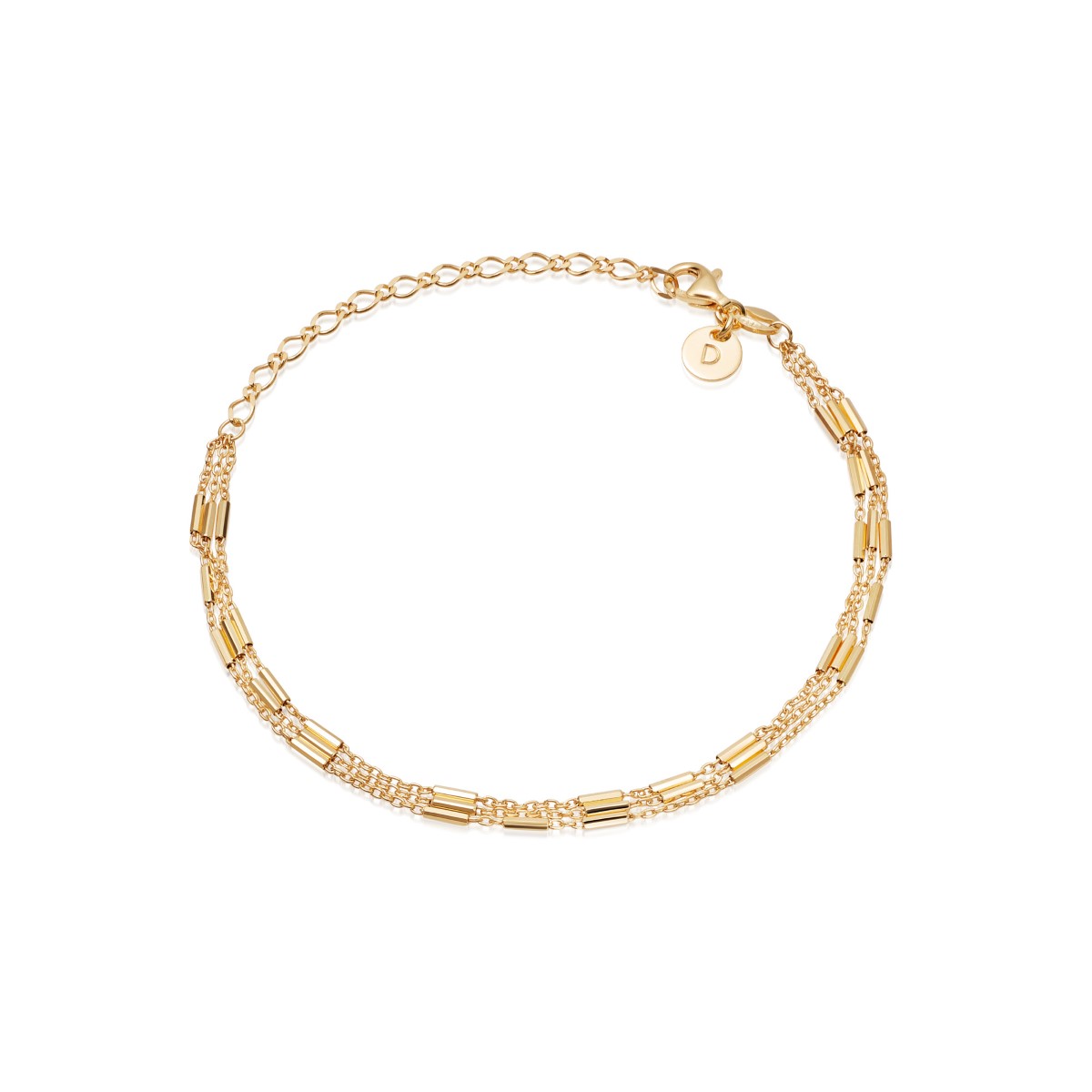 Daisy Artisan Bracelet - Gold