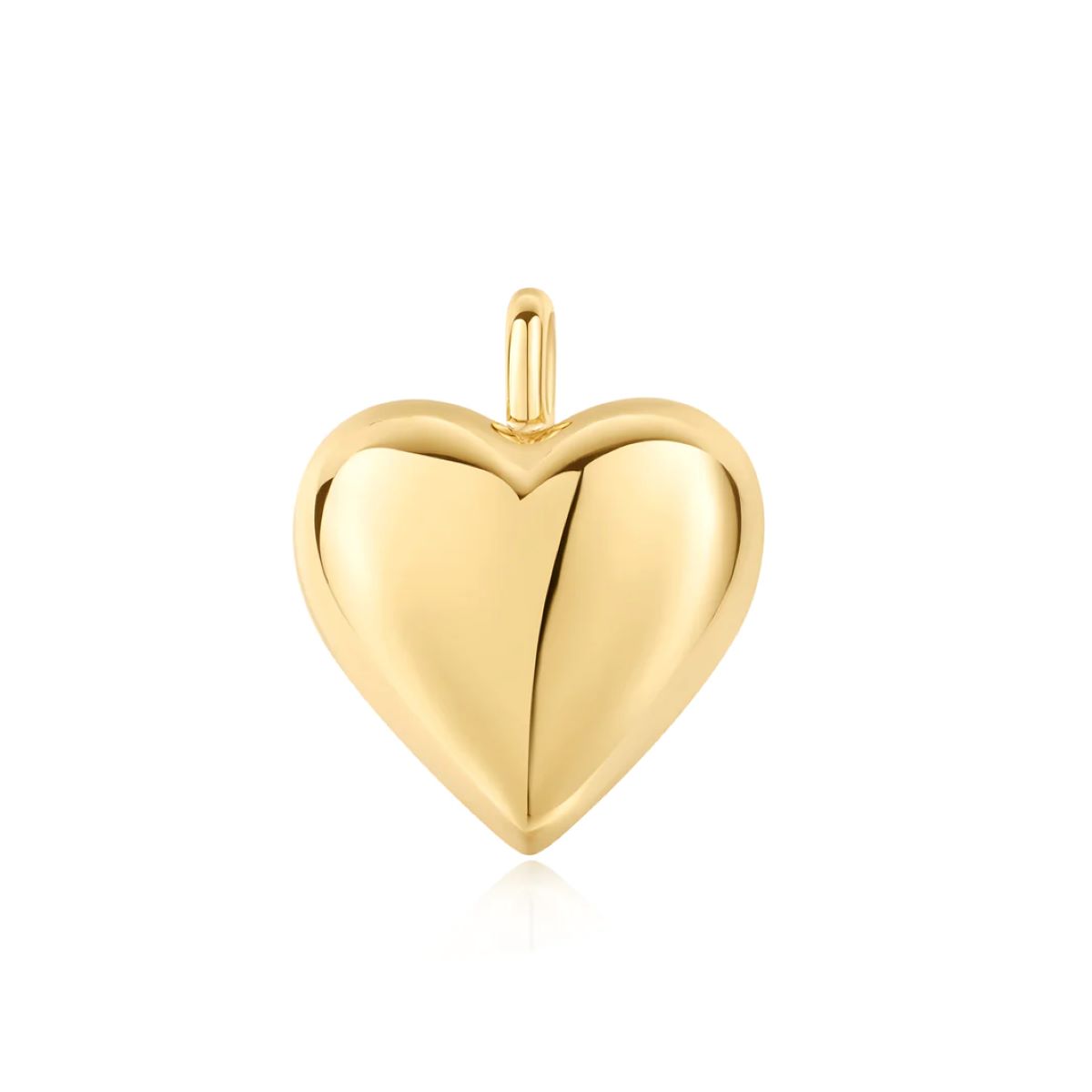 Ania Haie Gold Dome Heart Charm - NC060-08G