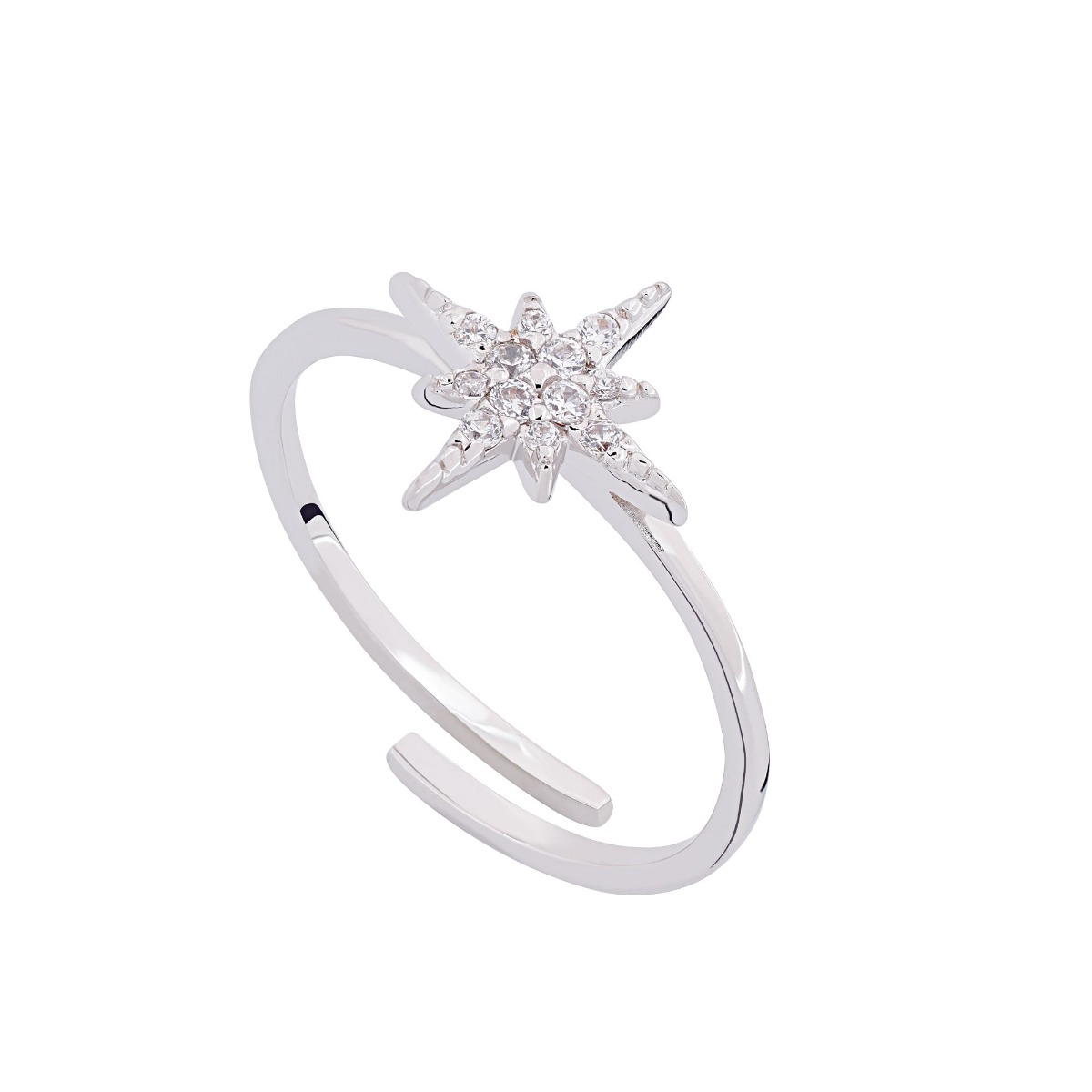 Scream Pretty Starburst Ring - Silver