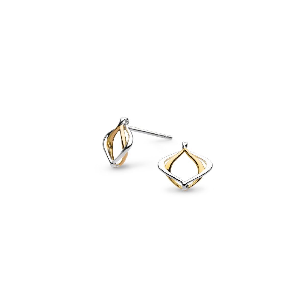 Kit Heath Alicia Golden Petite Stud Earrings - 40019GRP
