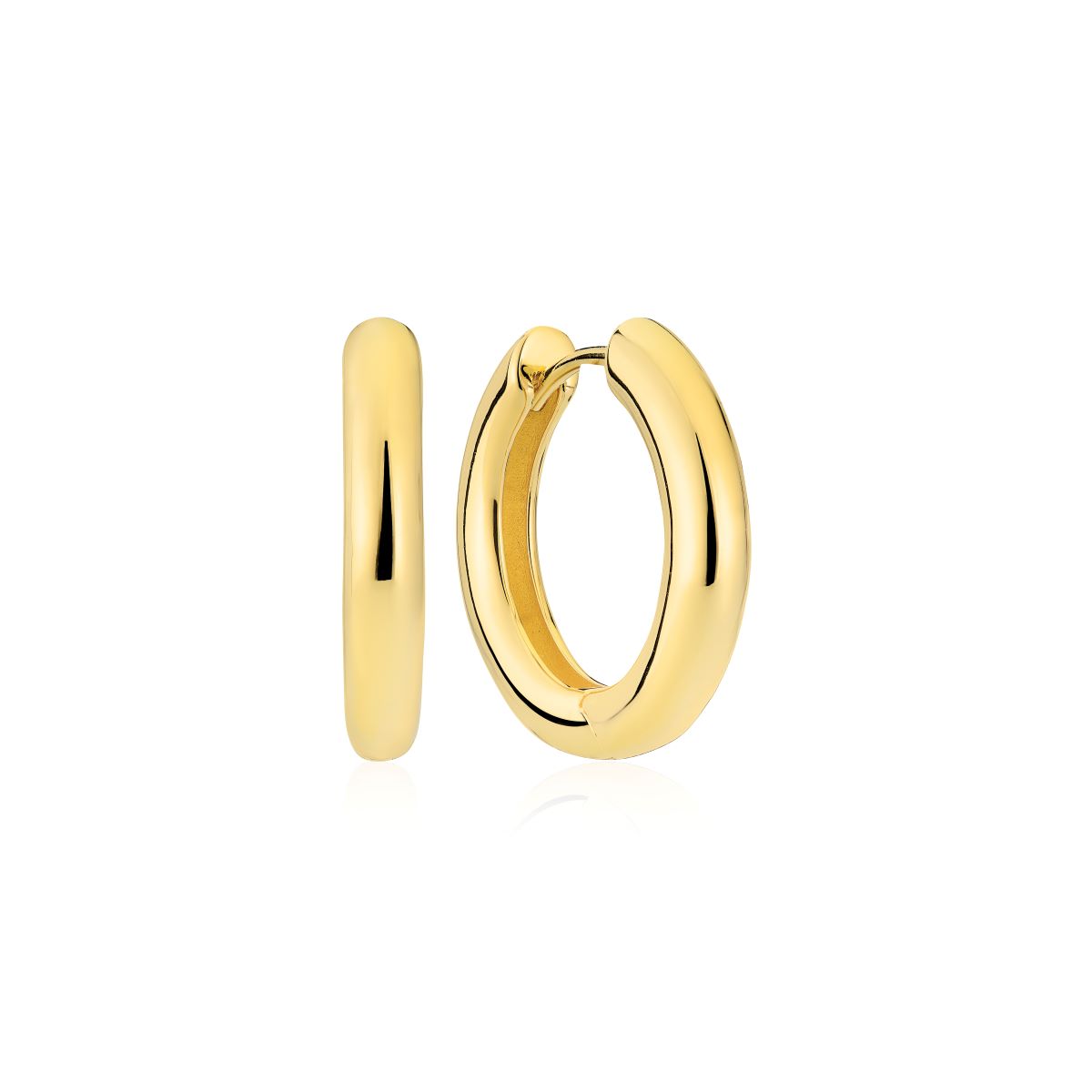 Sif Jakobs Carrara Pianura Medio Earrings -18K Gold Plated - SJ-E2471-YG