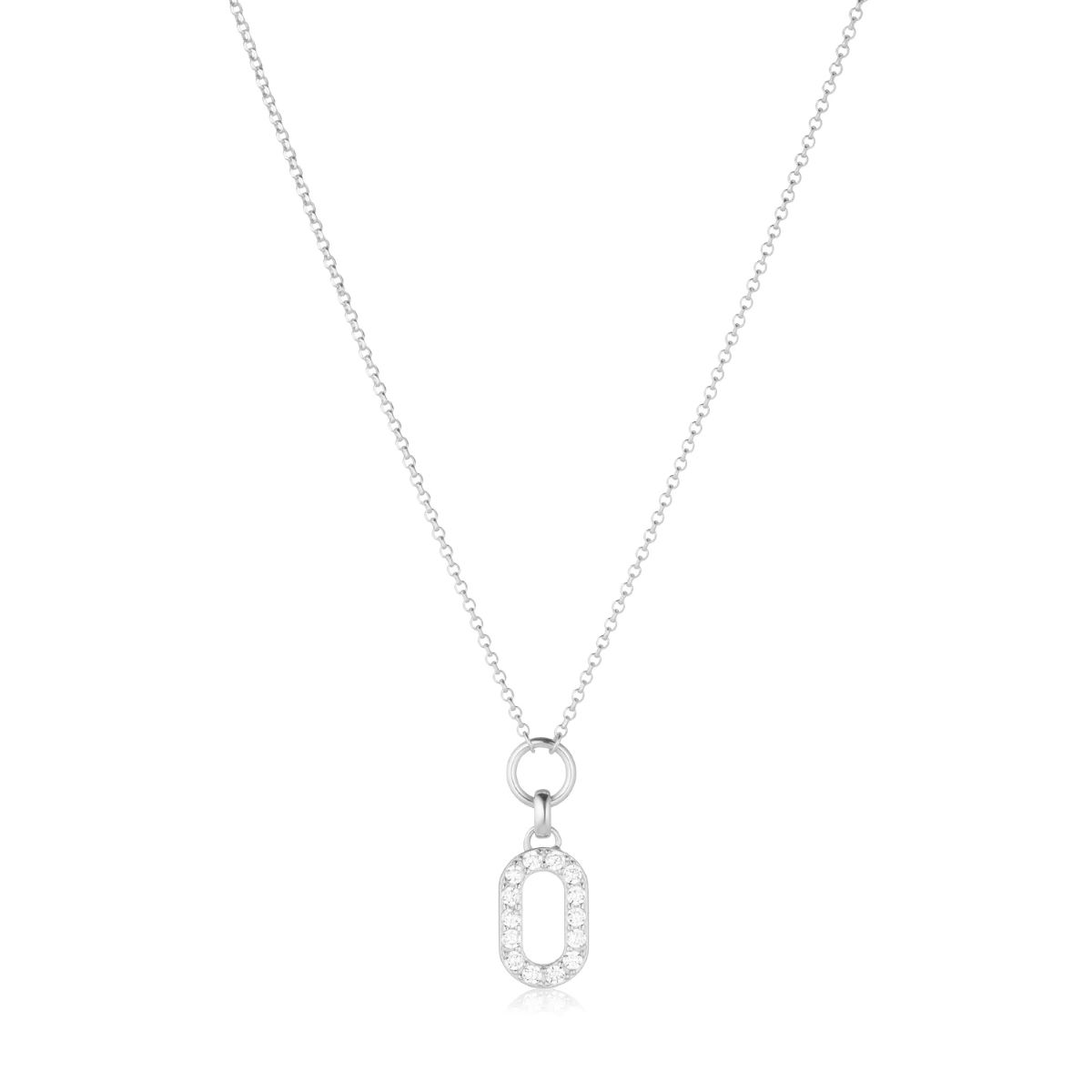 Sif Jakobs Capizzi Piccolo Necklace - with White Zirconia