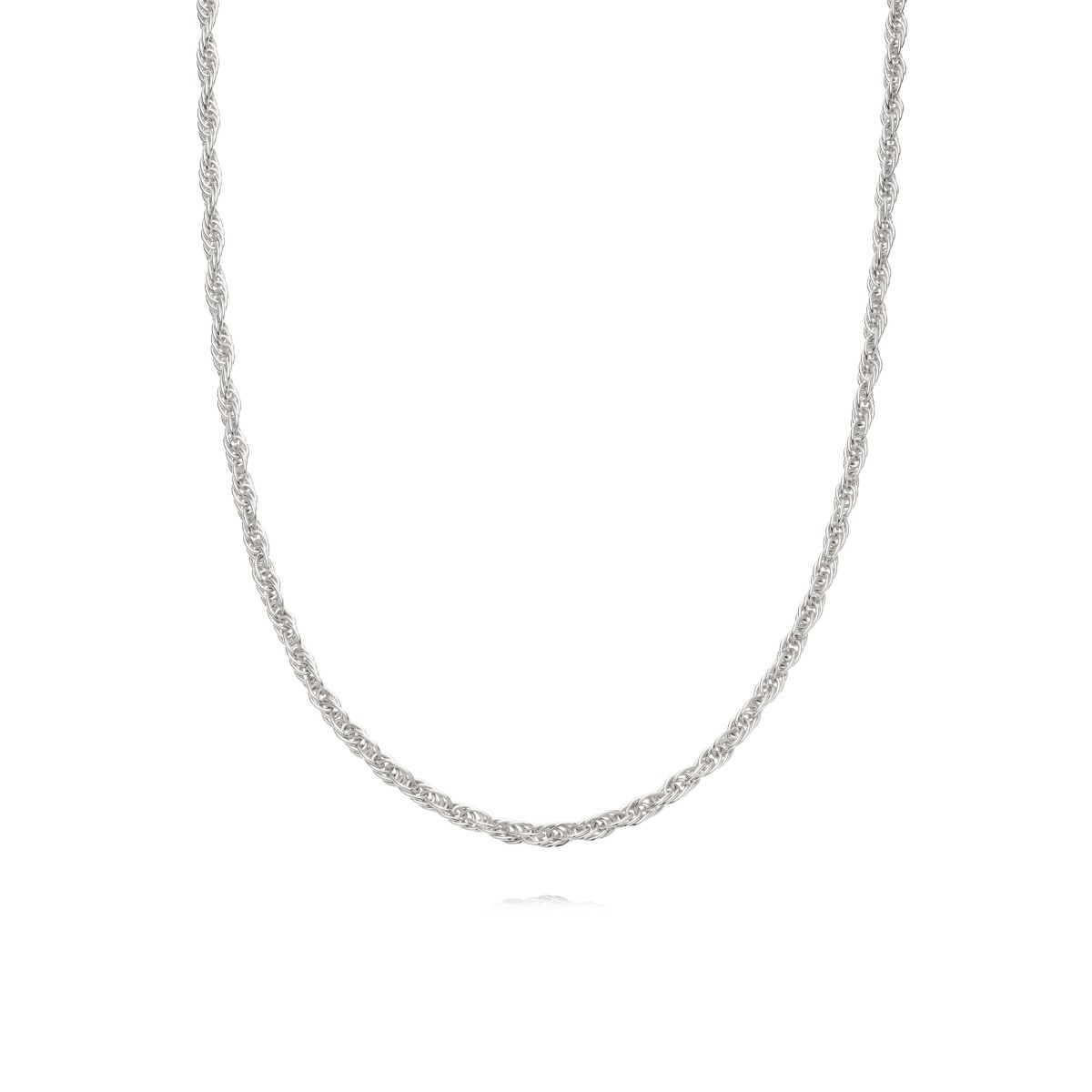 Daisy Isla Rope Necklace - Silver SN01_SLV