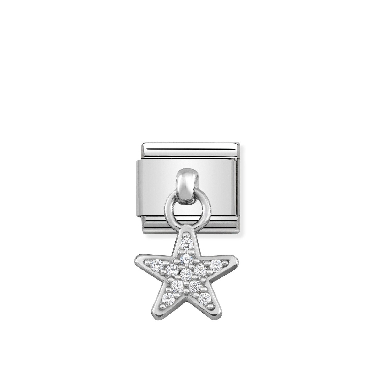 Nomination Classic Zirconia Star Charm - 331800/05
