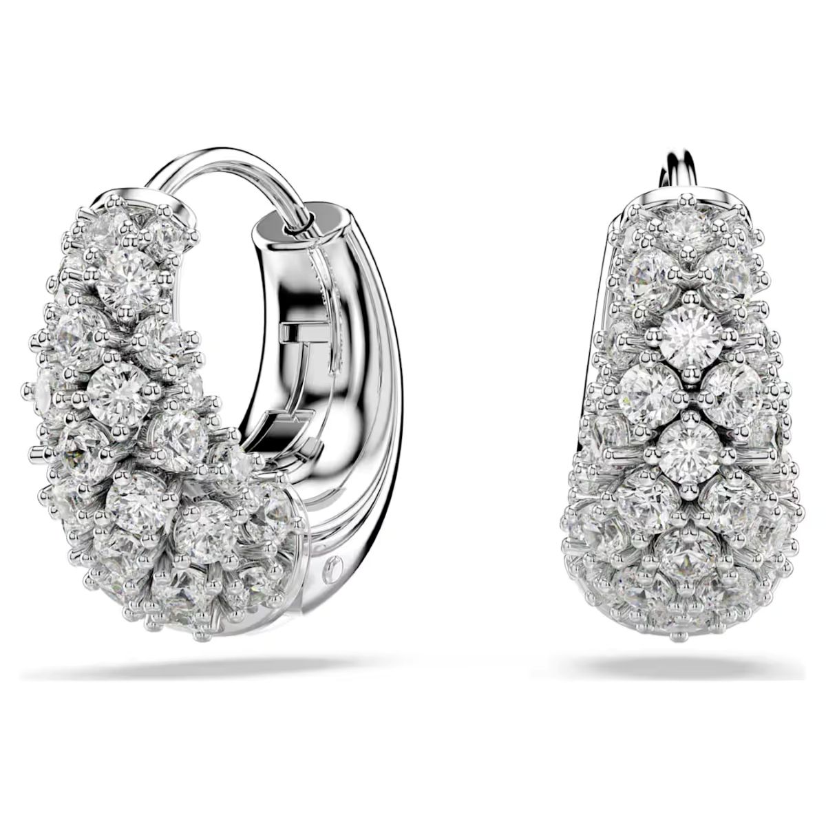 Swarovski Sublima Earrings - White with Rhodium Plating - 5732282