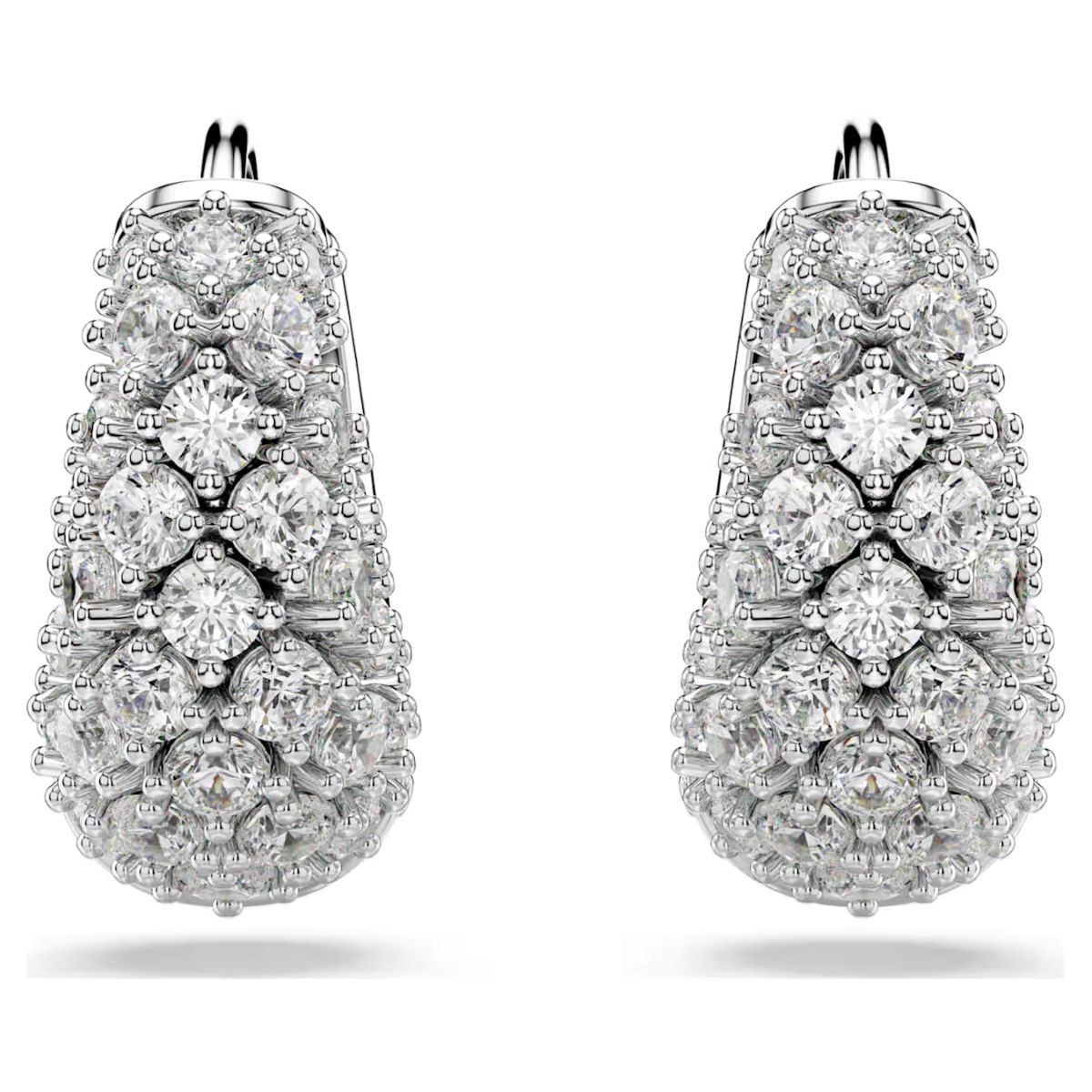Swarovski Sublima Earrings - White with Rhodium Plating - 5732282