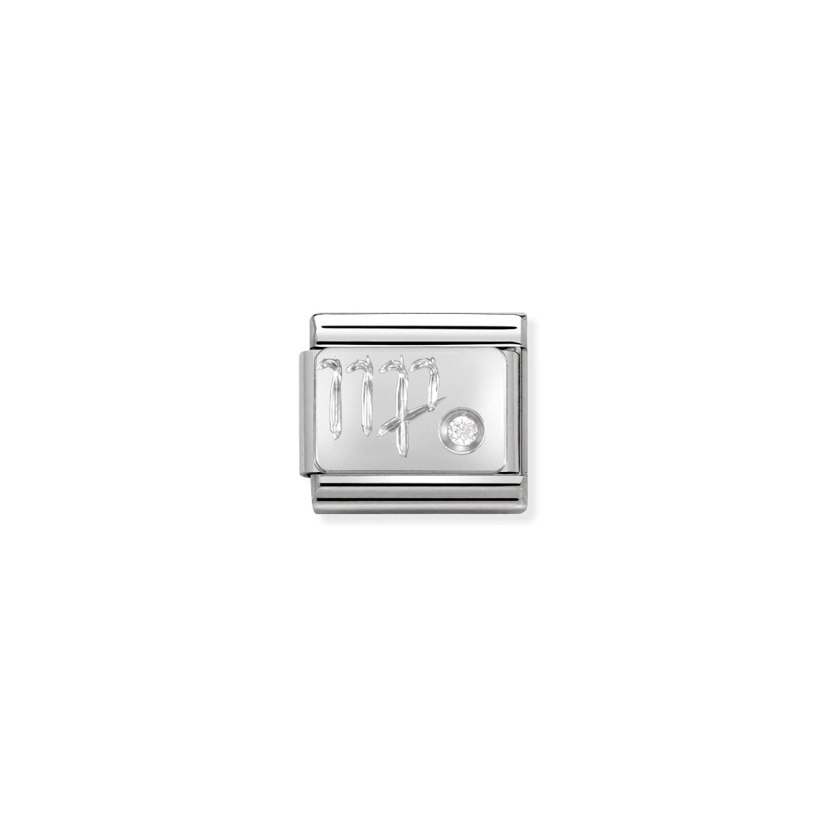 Nomination Silver and Zirconia Classic Virgo Charm - 330302/06