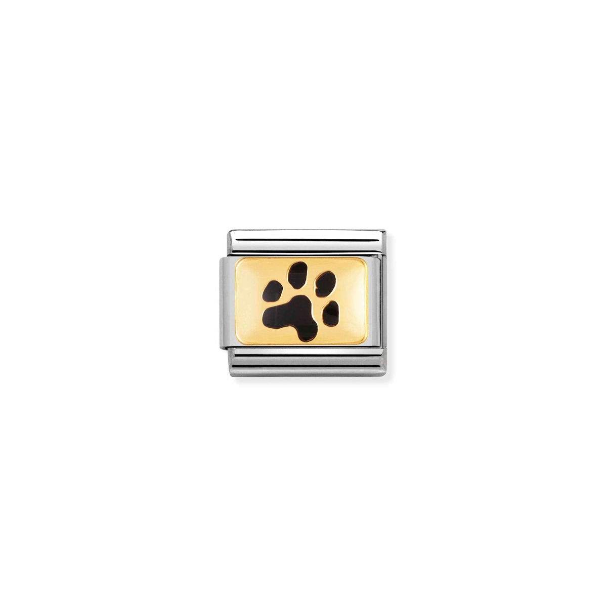 Nomination Classic Dog Paw Charm - 18k Gold - 030284/47