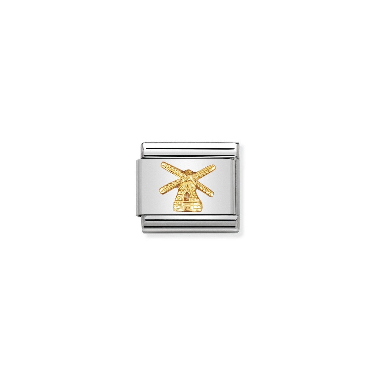 Nomination Classic Gold Monuments Windmill Charm 030123_03