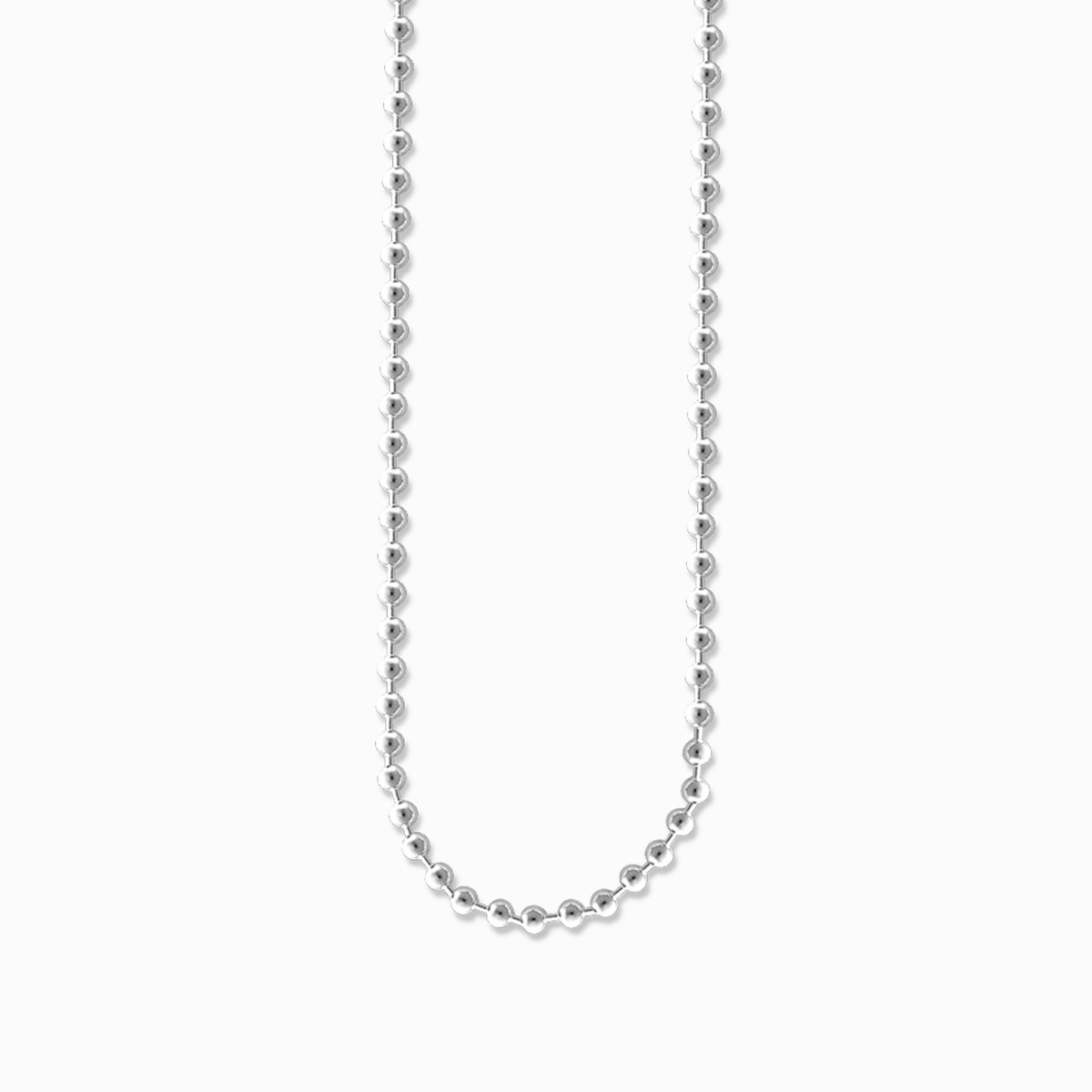 Thomas Sabo Silver Ball Chain Necklace