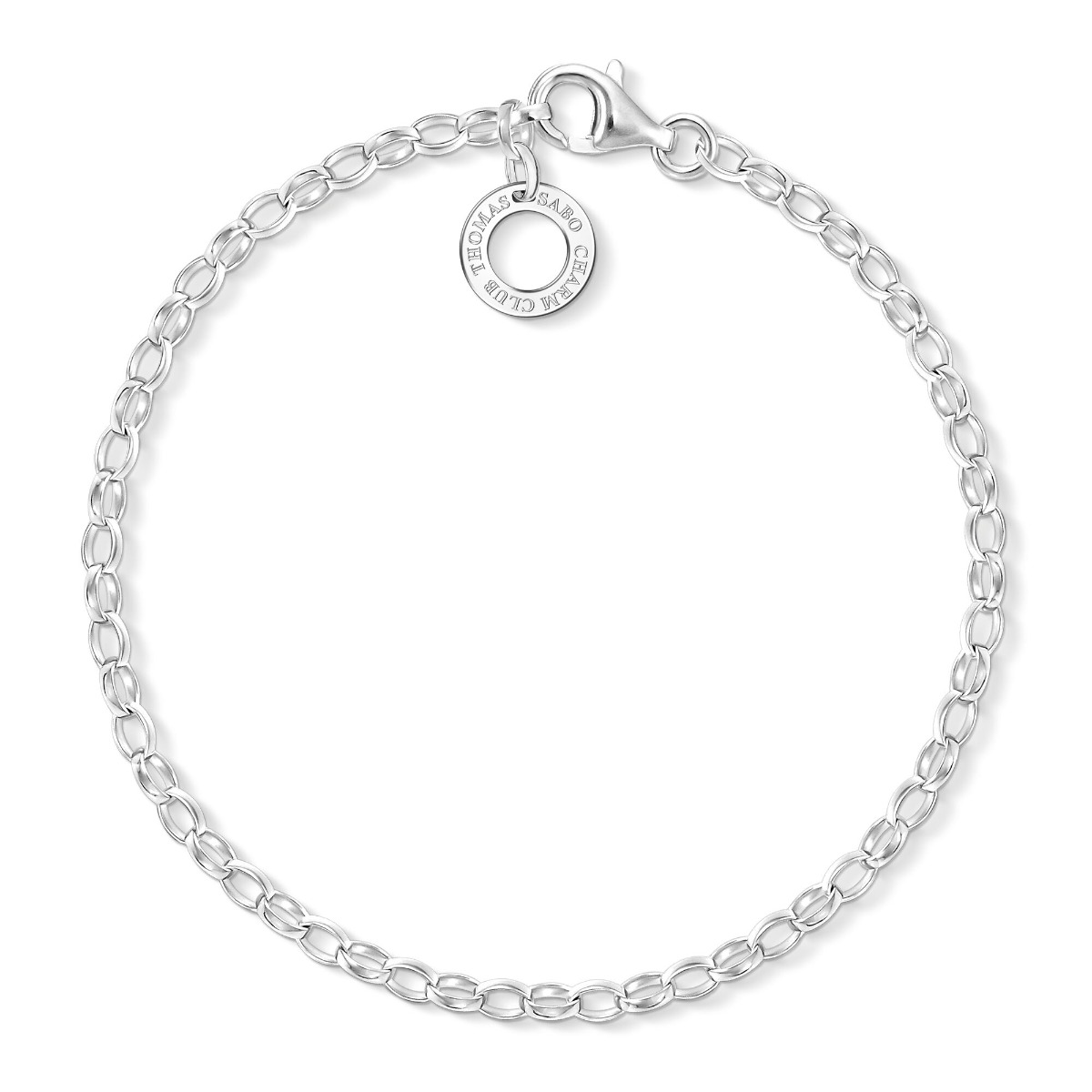 Thomas Sabo Classic Small Charm Bracelet - Silver X0163-001-12