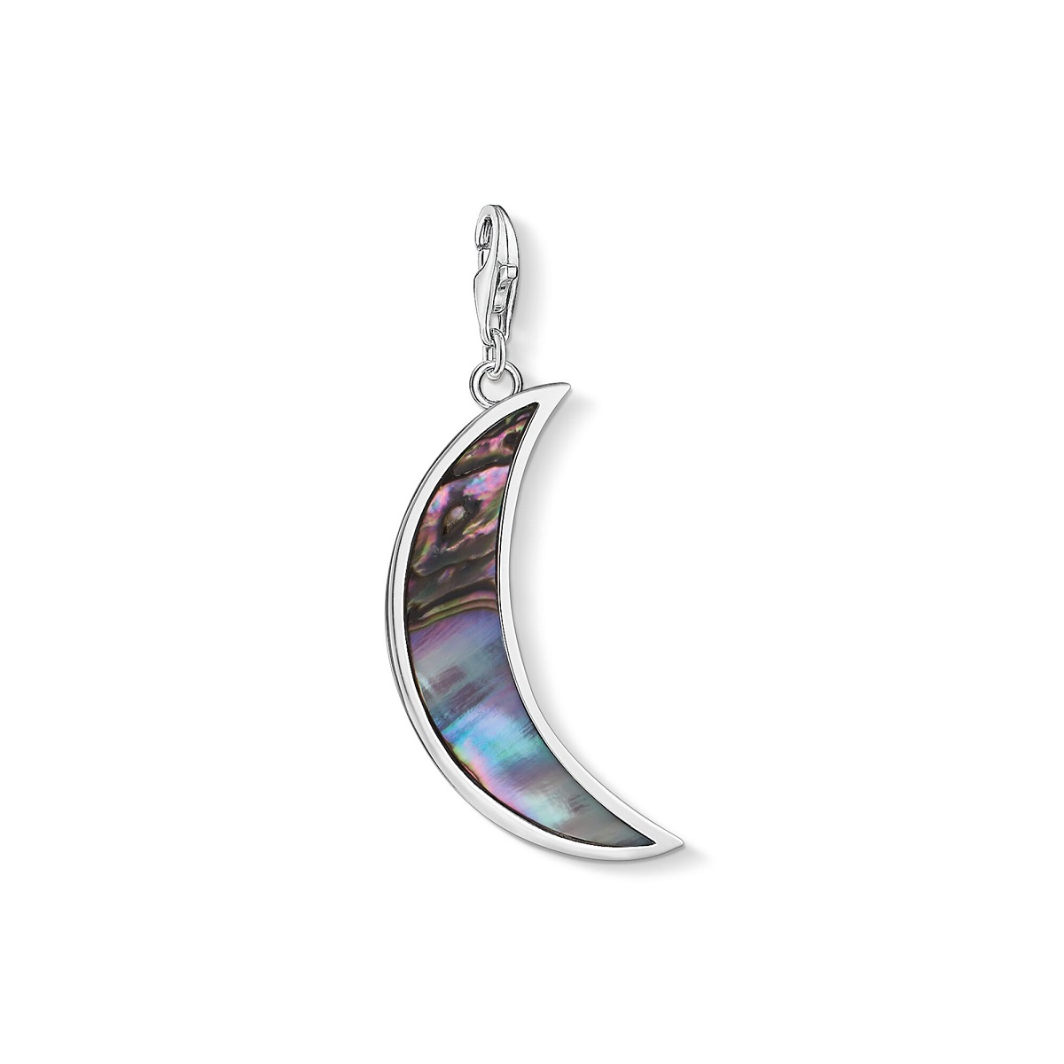 Thomas Sabo Charm Pendant - Abalone Mother-Of-Pearl Moon Y0007-509-7