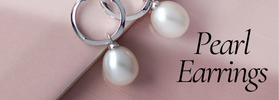 Pearl earrings