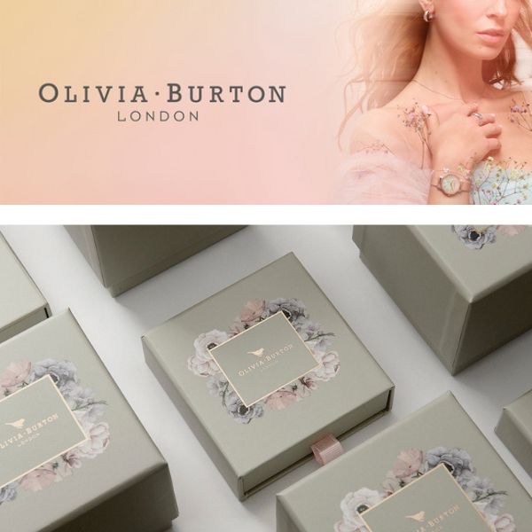 Olivia Burton Jewellery and Watches Packaging