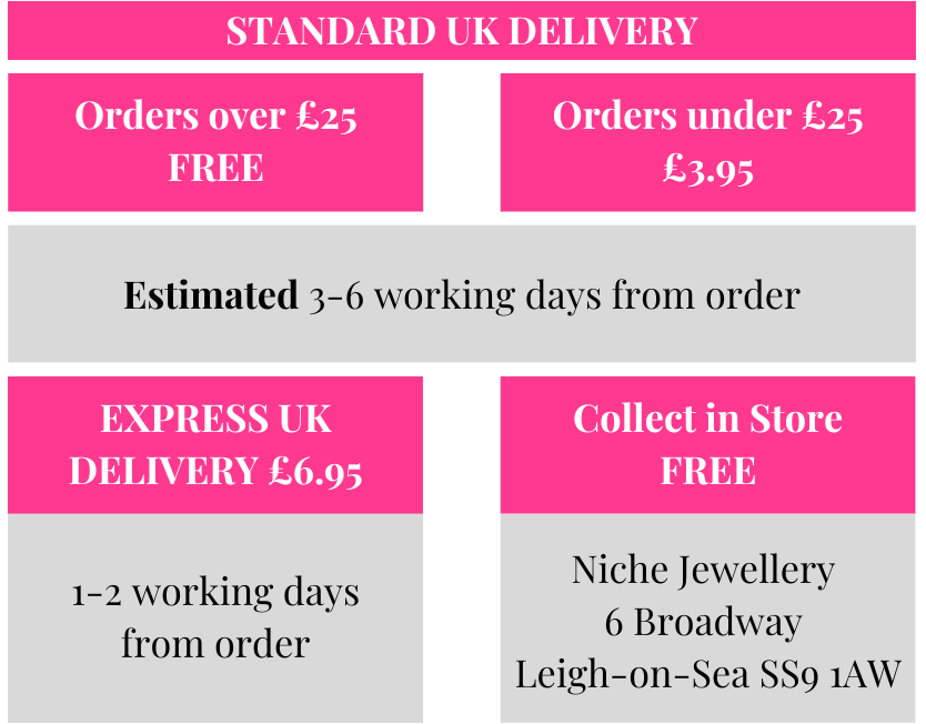 Niche Jewellery Delivery Options