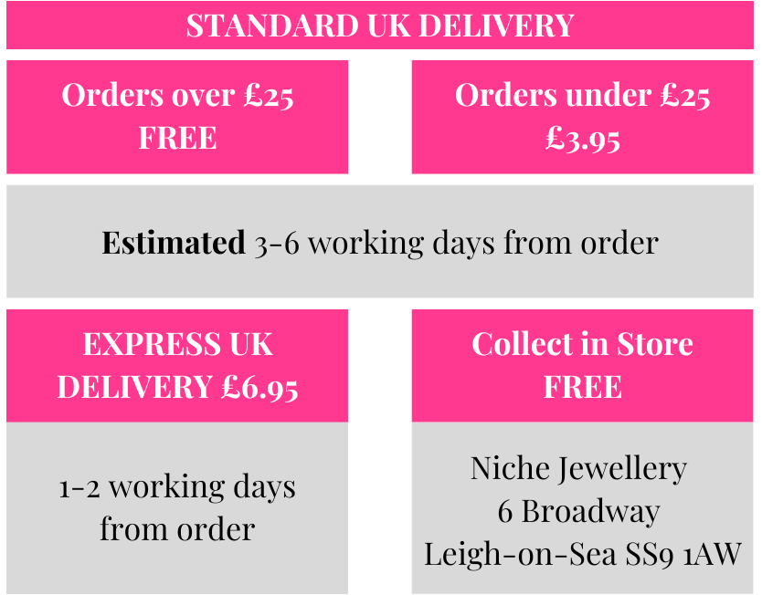 Baron necklace deals blue rhodium plating