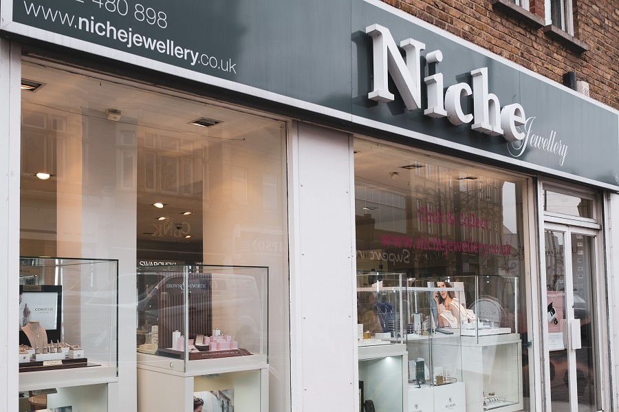 Niche jewellers in Leigh